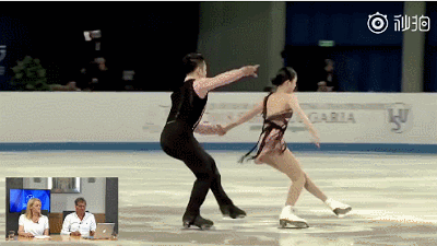 花滑新规则动作示范 隋文静/韩聪多次上榜成范本