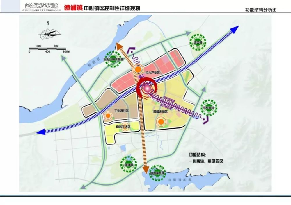 金华这两个镇出了新规划未来要大变样