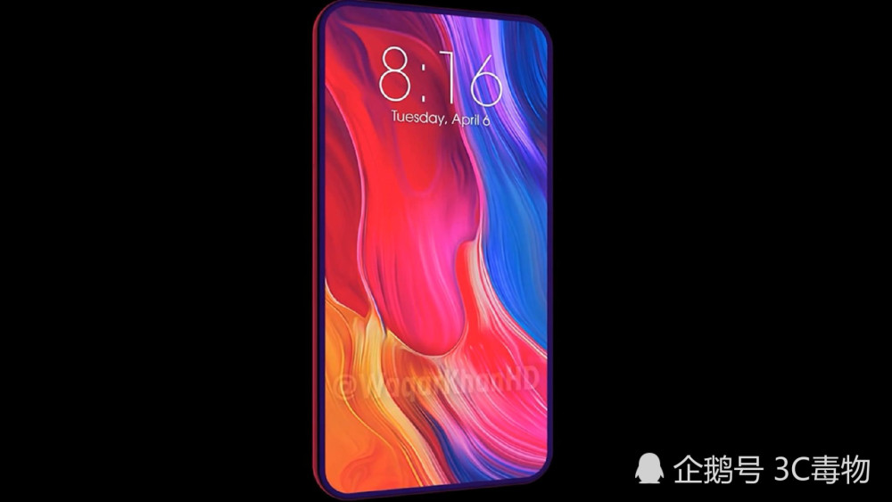 小米MIX3概念图:伸缩镜头真漂亮 看完小米8靠