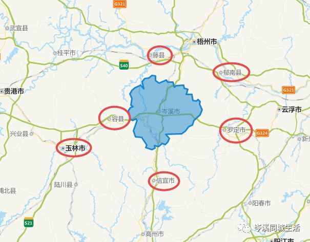 3,岑溪至百色高速公路 4,岑溪(粤桂界)至大新高速公路 岑溪拥有充裕的