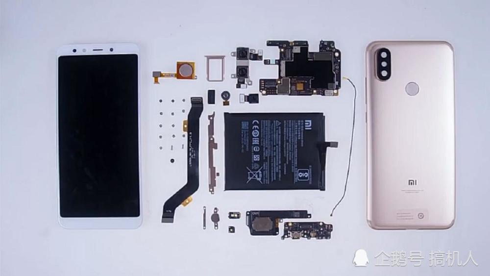 小米6X拆机图解:千元机果然就是好维修
