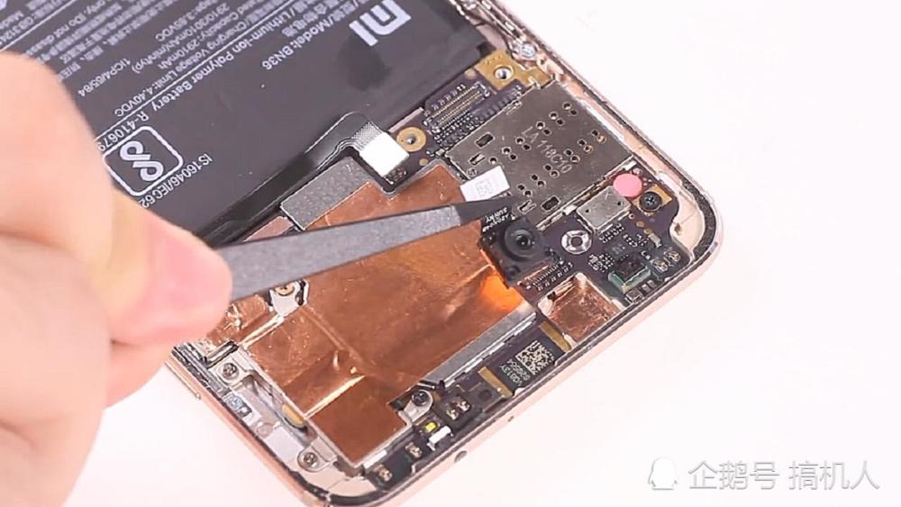 小米6X拆机图解:千元机果然就是好维修