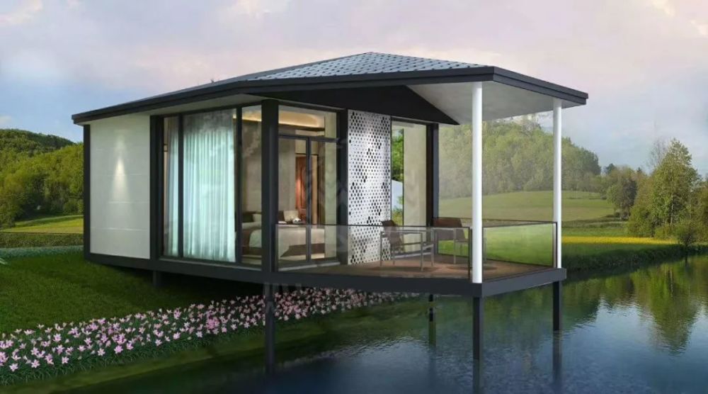 展开就能用的折叠房屋,搭建只要6个小时!