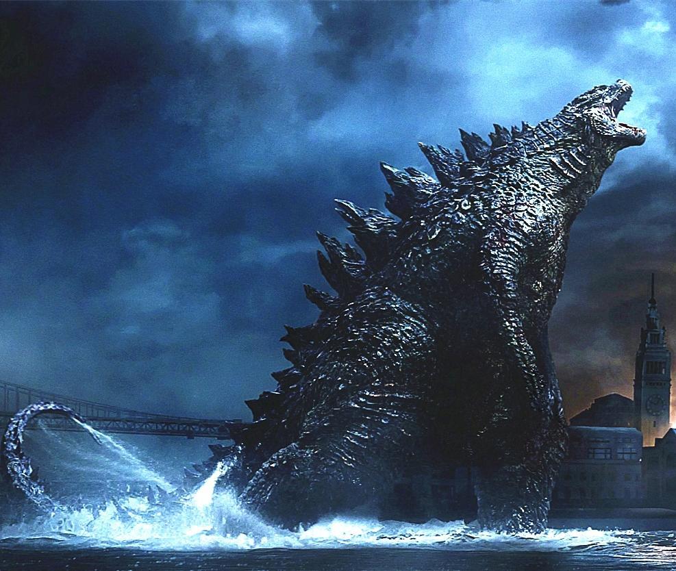 《哥斯拉2》首曝画面,怪兽之王原子吐息毁天灭
