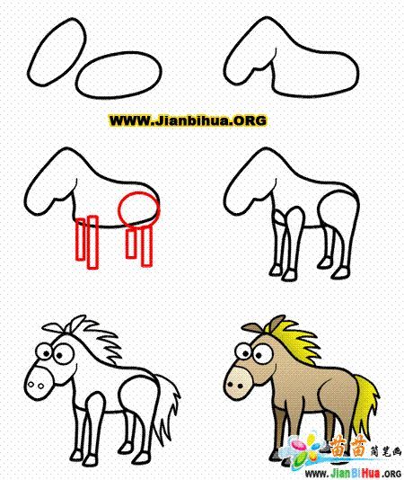 马简笔画 腾讯网