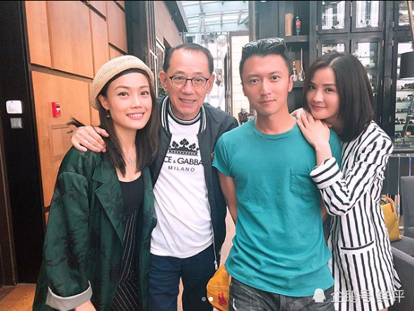 世界杯阿sa偶遇谢霆锋容祖儿,74岁老板杨受成出镜占c位