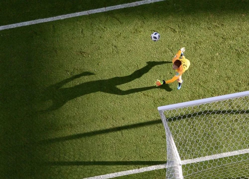 世界杯上的摄影艺术 这些照片会说话