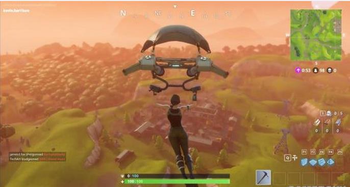 Fortnite堡垒之夜 游戏中添加的第一辆车 你愿意承认它的加入吗 看点快报