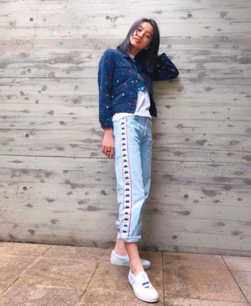 工藤静香母女罕见合影，15岁女儿大长腿吸睛，网友：基因太强大