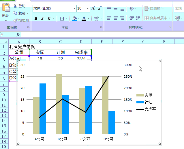 excel图表操作小技巧,点滴积累,工作效率翻倍