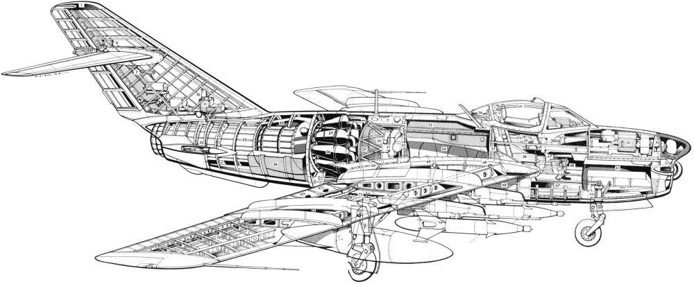 鲍尔驾驶他的米格-17f战机为观众献上了精彩的特技飞行表演,特别是超
