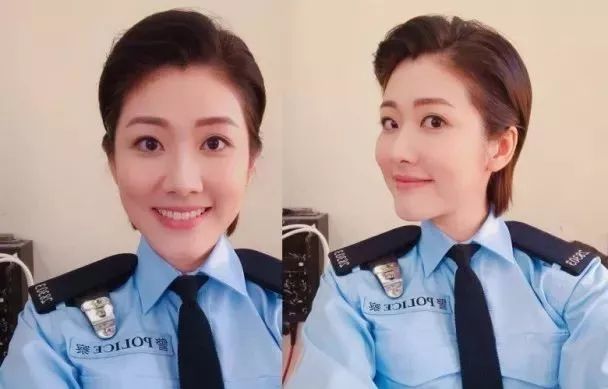TVB华姐冠军，撇下乖女look，低胸露背杀出新戏路！