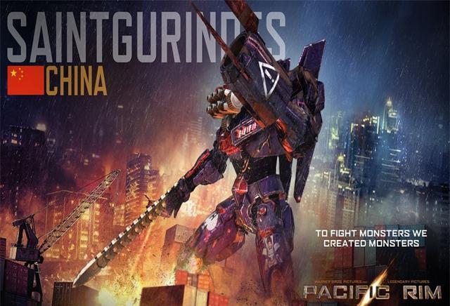 《环太平洋2》超级怪兽来袭,新机甲联合作战,大战一触