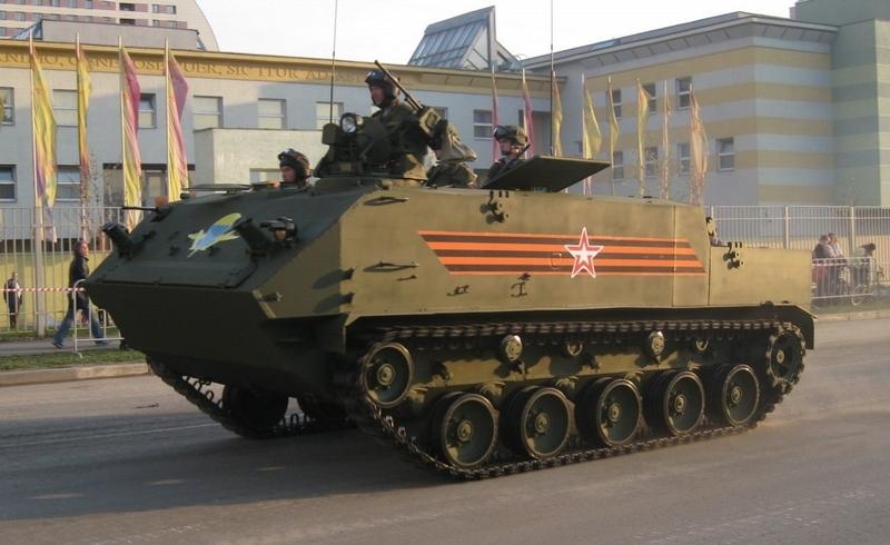 俄罗斯新型btr-mdm战车. (来自:综合)