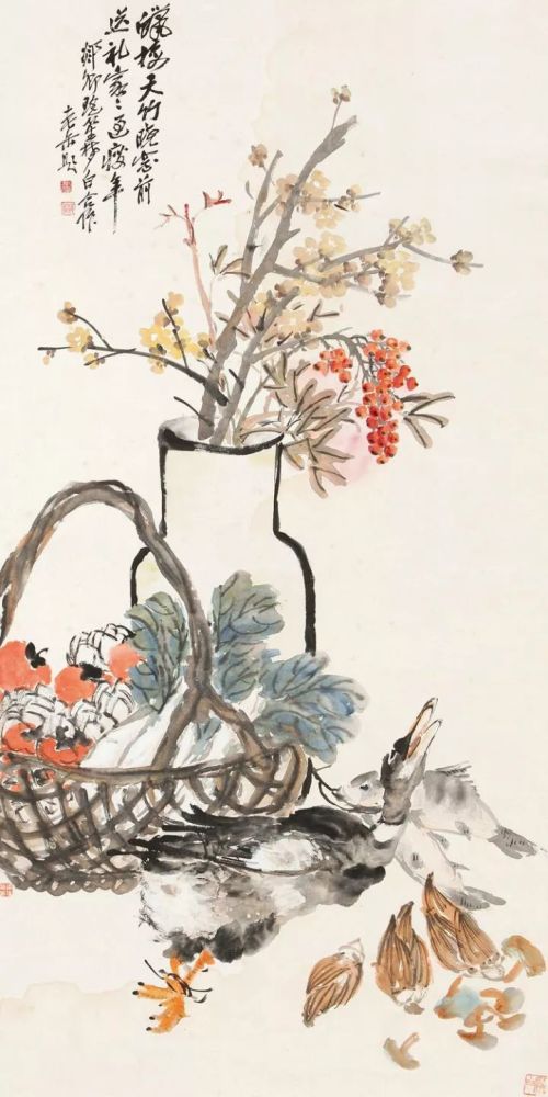 一个以中国画为本,以西洋画为用的绘画先行者