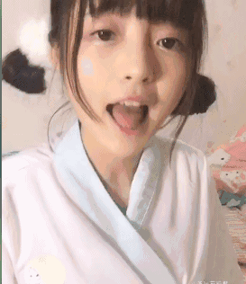 看这舌头灵活不?