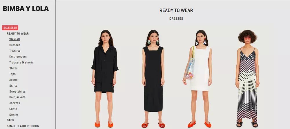 西班牙轻奢女装品牌 Bimba y Lola 2017年销售