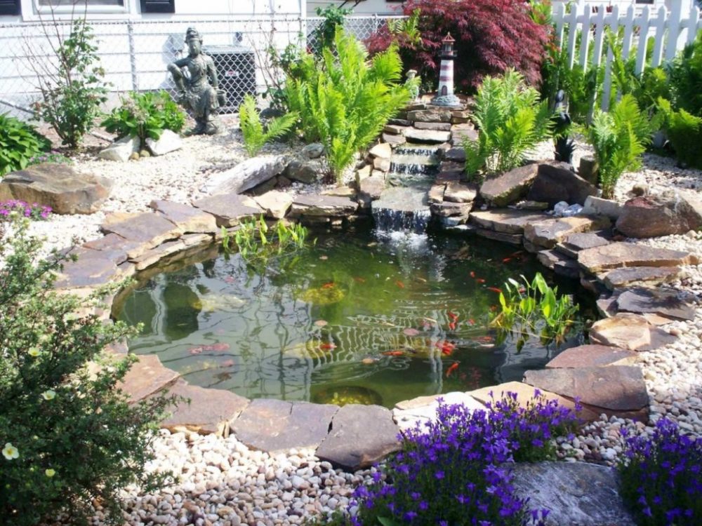 12个"花园鱼池"景观设计,网友:收藏了,就差块建鱼池的
