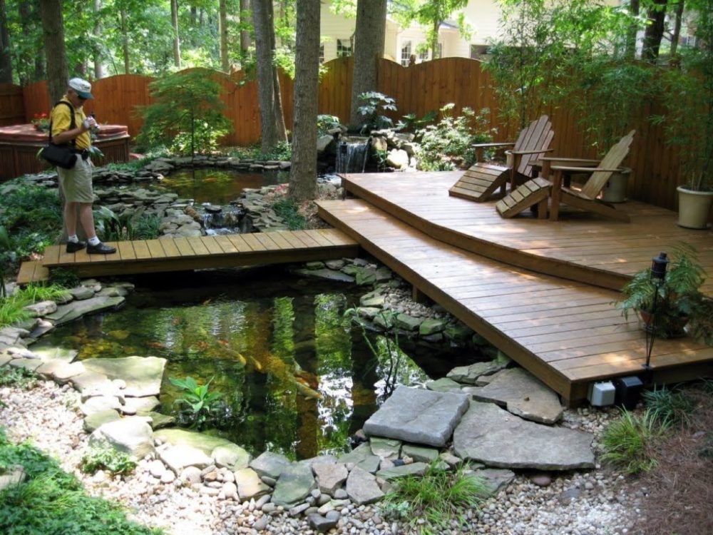 12个"花园鱼池"景观设计,网友:收藏了,就差块建鱼池的