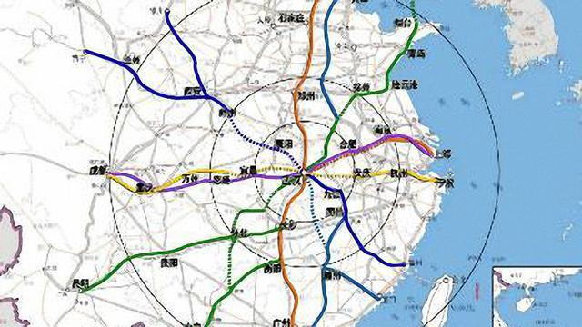 中部高铁中心!郑州与武汉同为国家铁路枢纽,谁