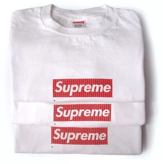 supreme grid tee