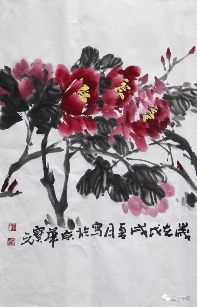 花开时节动京城 中国画牡丹欣赏 看点快报