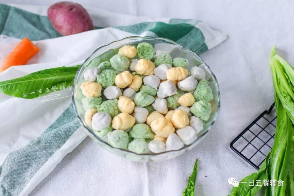 五彩缤纷蔬菜丸子,蒸蒸煮煮忒简单,软嫩又营养