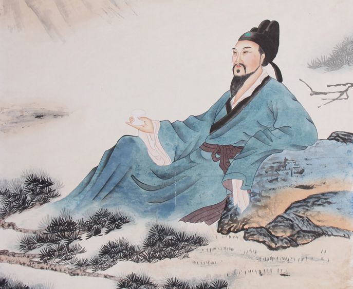 李白有《李太白集》传世,诗作中多以醉时写的,代表作有《望庐山瀑布》