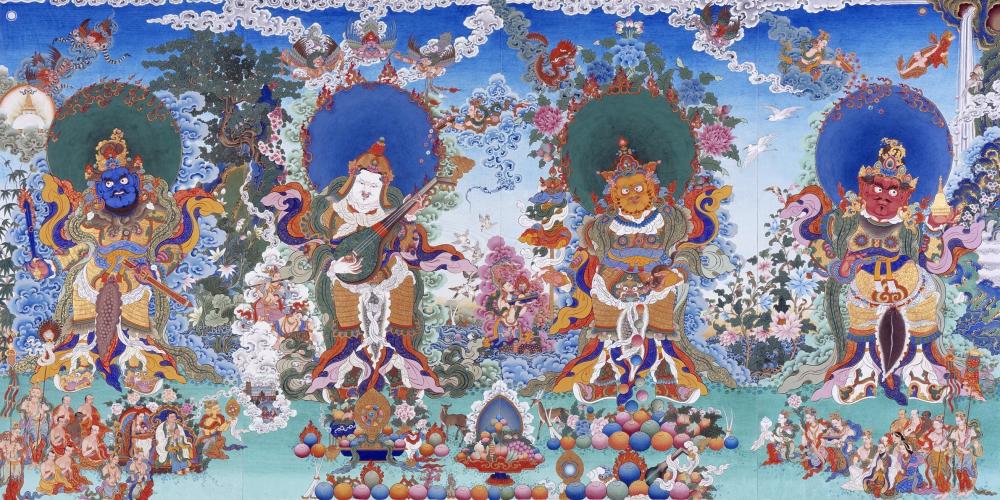 狄仁杰之四大天王的佛教天王都是哪四位护法天神