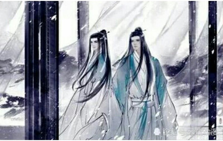 魔道祖师:云深不知处蓝氏双壁,蓝曦臣与蓝忘机