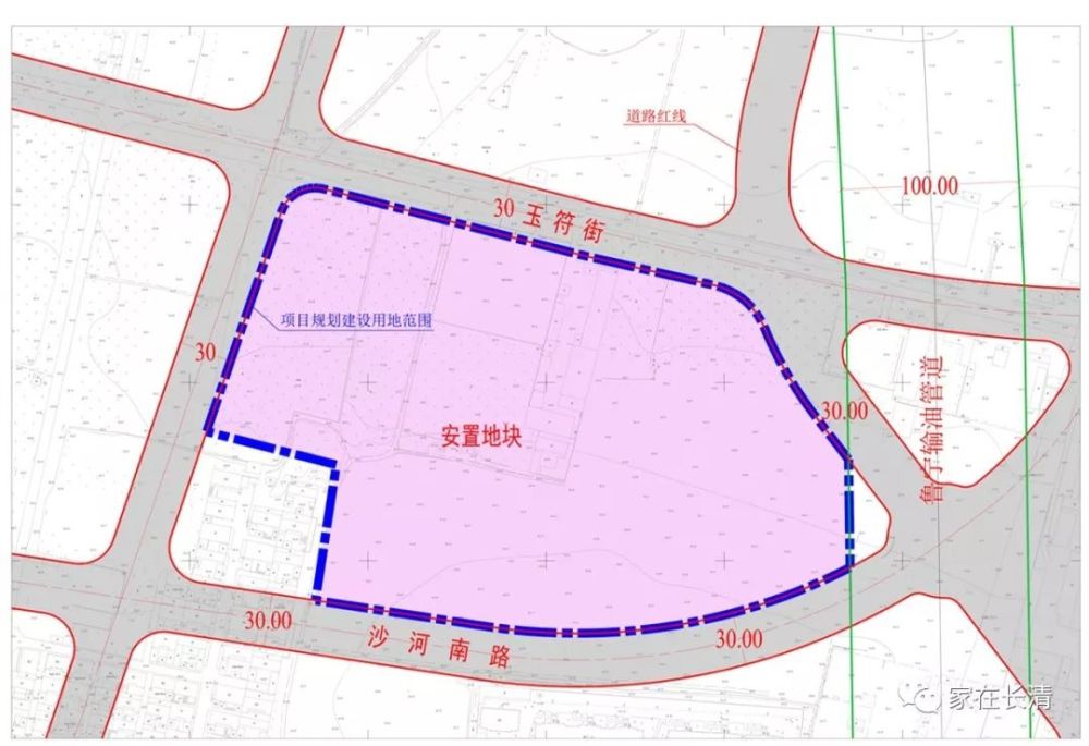 长清东王村改造安置房位于莲台山路以东,文昌路以西,清河街以南,水鸣