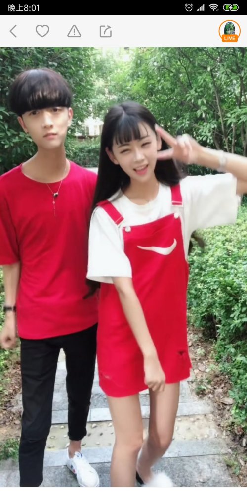 快手上最像"乐柠夫妇"的小情侣,男帅女美!
