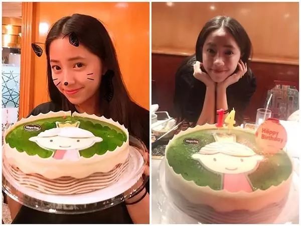 妹妹14岁生日，欧阳娜娜下机直奔回家送礼