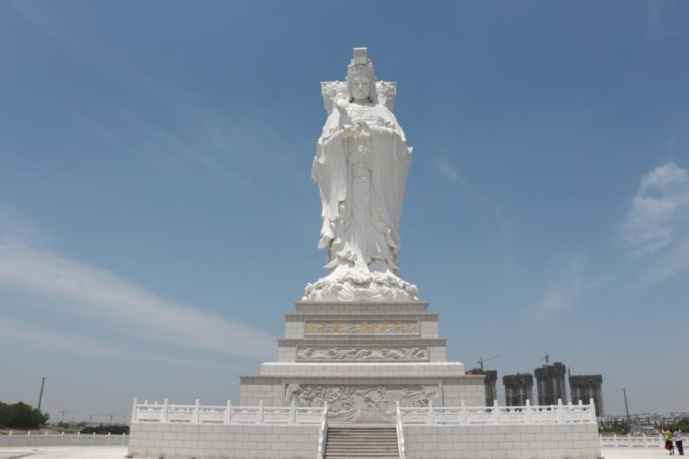 京杭大运河上最好的航段上,拥有运河全线唯一的一座妈祖圣像