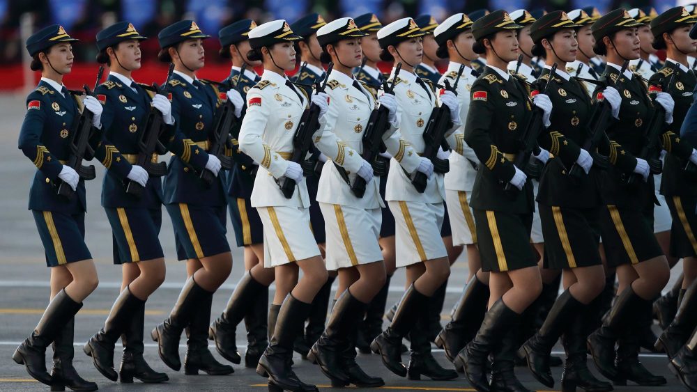 中国颜值最高的女兵,一年只招30人,个个代表国家形象
