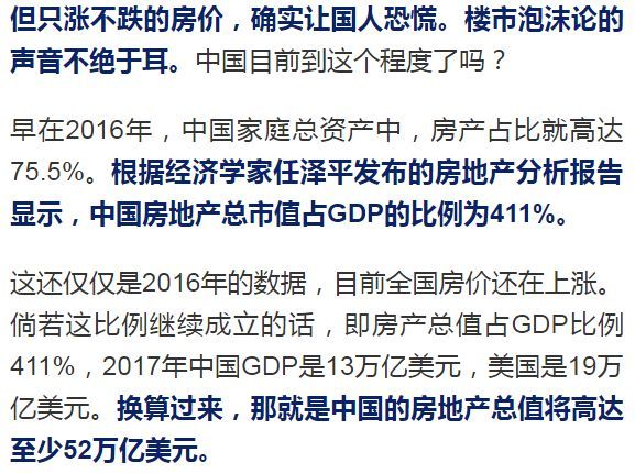 房地产总市值占GDP的比重在多少比较合理