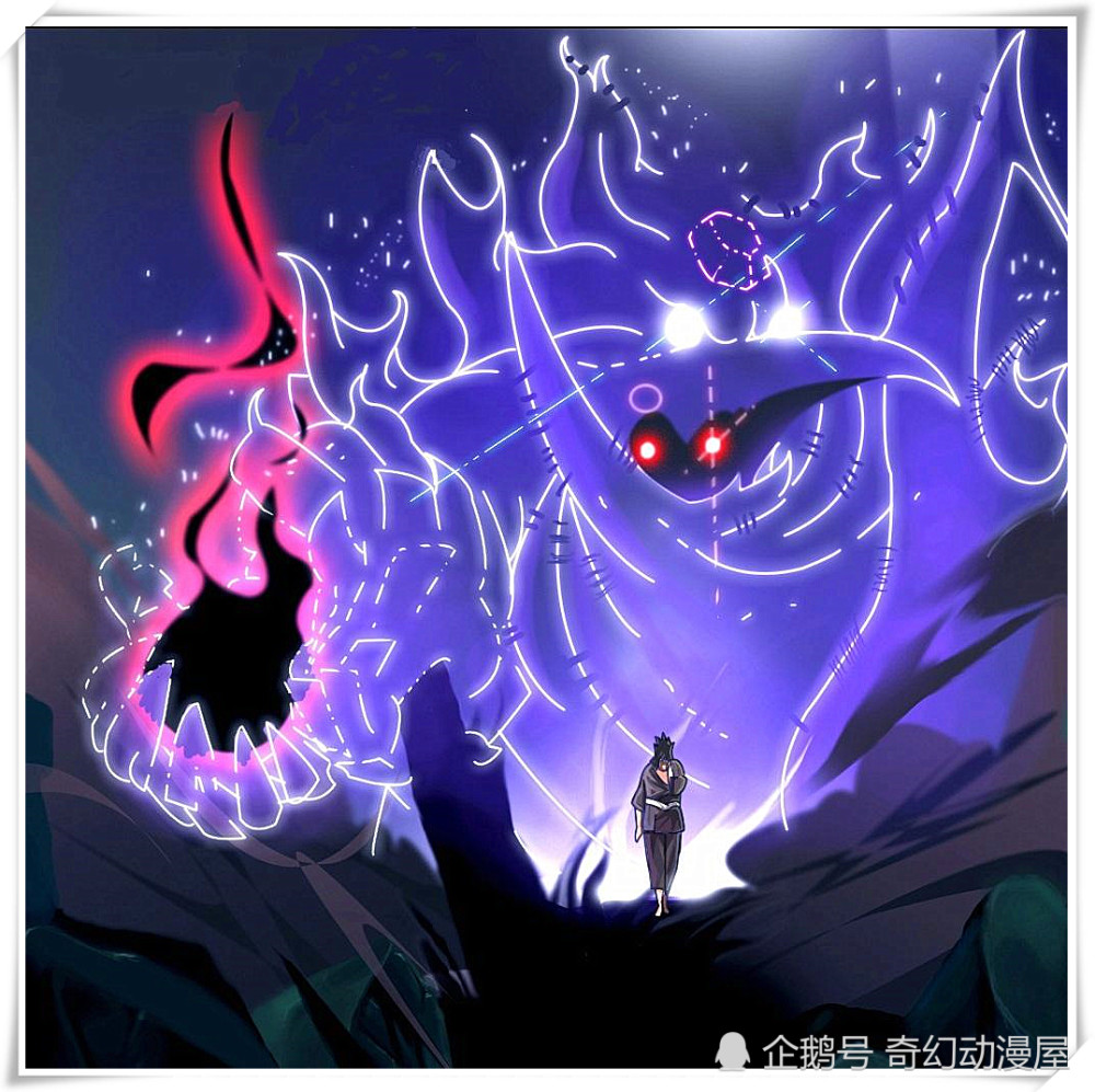 火影忍者:盘点须佐能乎的不同形态,最后两人却不属于宇智波一族