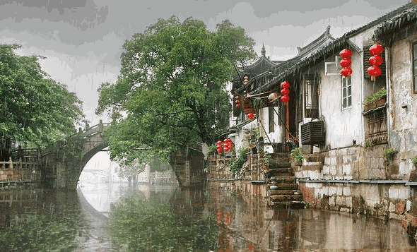 被一个朋友拽出去玩了一圈 恰逢天气凉快,体验了一把江南风景 小桥