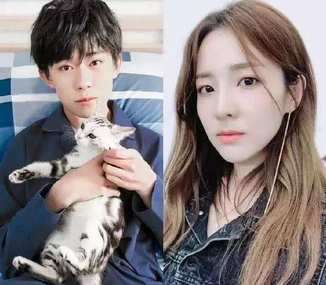 盘点各个男明星的女神们;蔡徐坤的女神是她,最喜欢他的女神