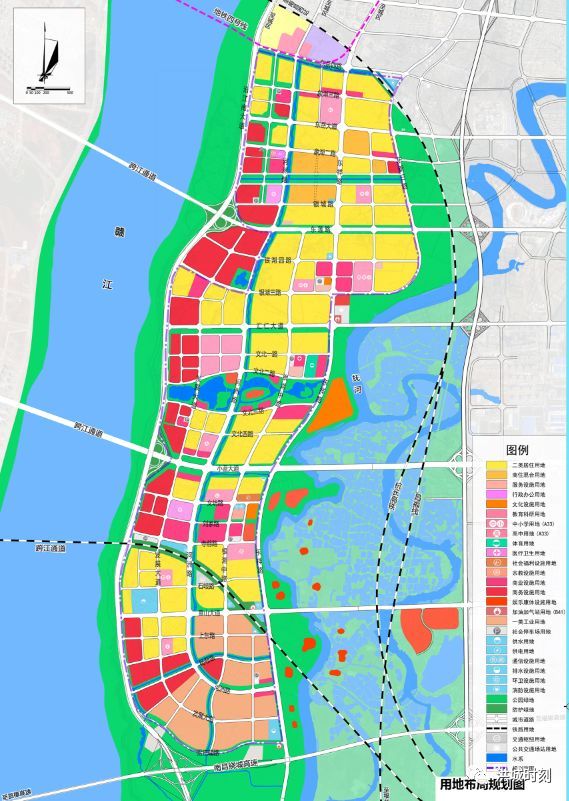 南昌县沿江片区城市设计方案公示!东莲路跨江通道将采用桥梁方式!