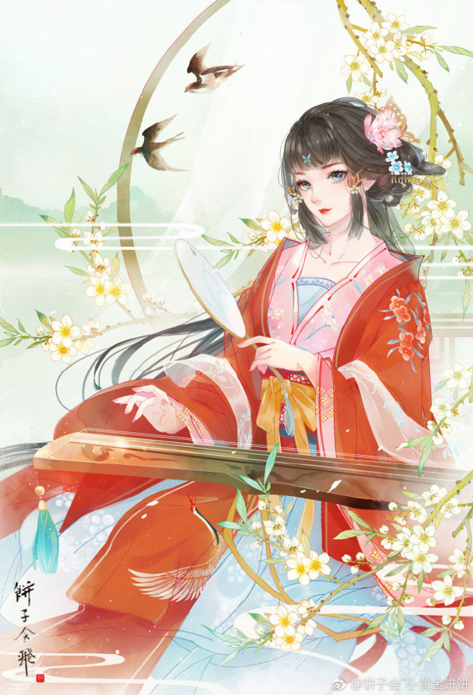 惊艳的古风动漫美女壁纸
