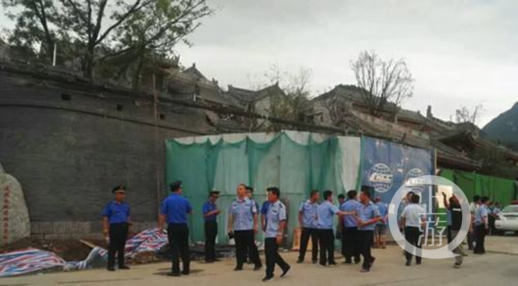 直击秦岭北麓违规违建别墅整治现场