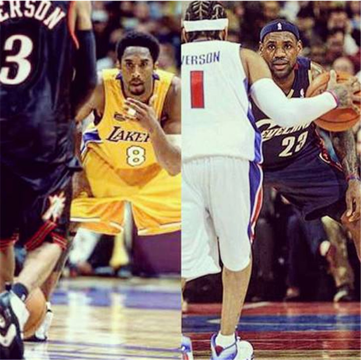 艾弗森和科比谁伟大?这三组数据,艾弗森力压黑