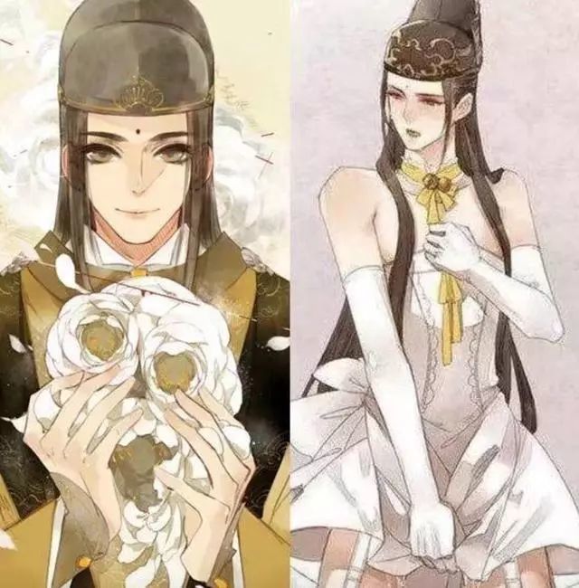 魔道祖师:穿上女装的五大帅哥,魏无羡浓妆艳抹,薛洋变