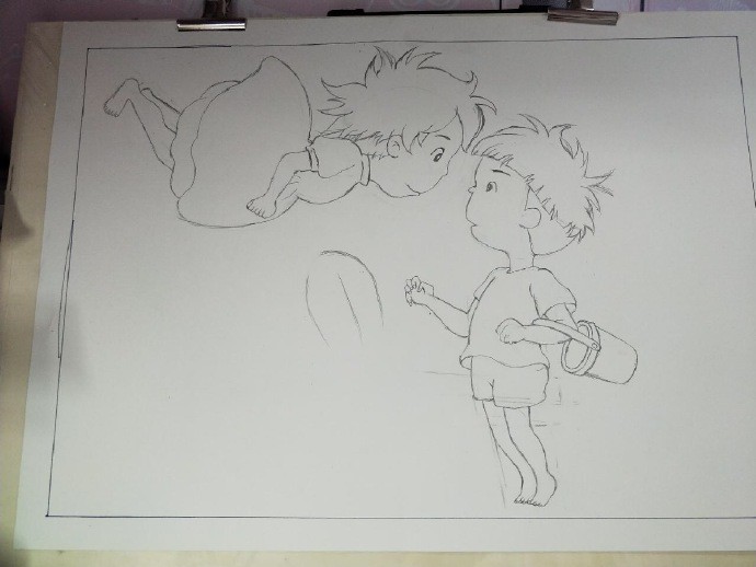 宫崎骏动漫人物简笔画教程,过程一步一步教,不信你还不会