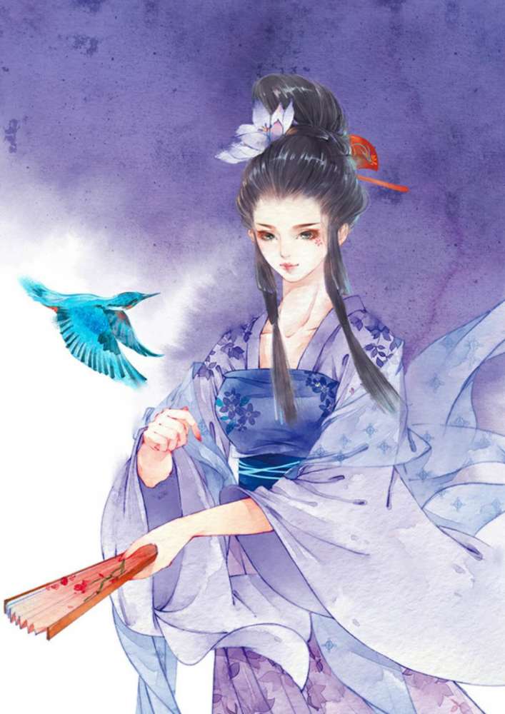 古风动漫小仙女头像,少年我掐指一算你去命中缺我!