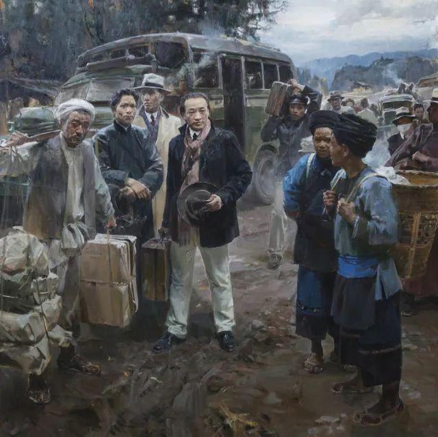 全国美展油画金奖得主何红舟油画作品欣赏