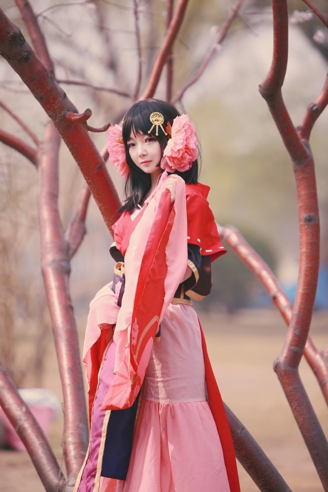 精美cosplay美女图集,阴阳师樱花妖,美艳绝伦