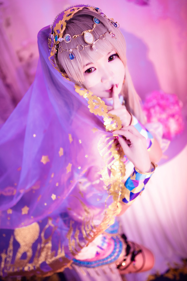 lovelive,cos南小鸟舞娘觉醒,简直美艳绝伦