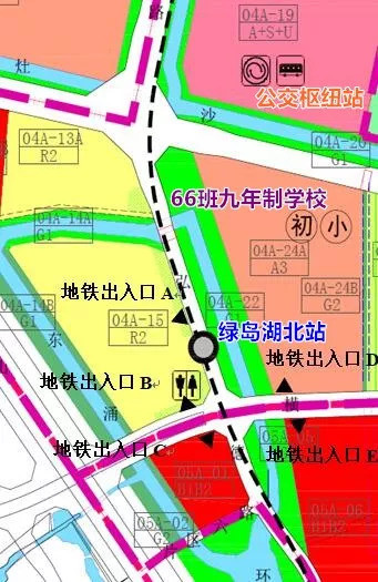 佛山地铁7号线规划从张槎进入绿岛湖,途经绿岛湖壹号,新建体育中心